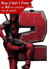 Deadpool 2 Teaser Poster A5 A4