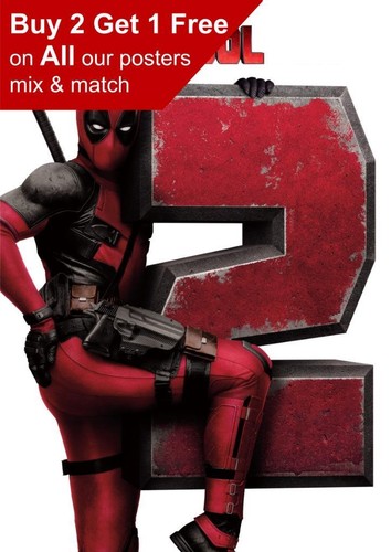 Deadpool teaser poster - poster, a5