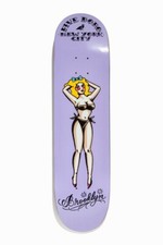 5BORO X SMITH ST TATTOO PARLOUR PINUP MISS BROOKLYN SKATEBOARD DECK
