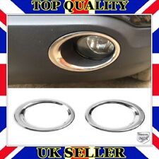Chrome Fog Lamp Frame Trim 2 pcs S.STEEL For NISSAN QASHQAI J10 2006 to 2010