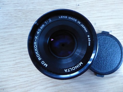 Minolta rokkor 45mm - minolta, md