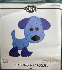 Sizzix Bigz Die #658635 Dog Puppy Animal Pet Used Cutting Die
