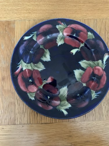 Moorcroft vintage small plate - vintage,