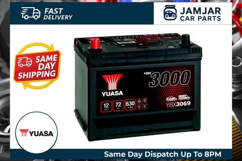 Yuasa car battery ybx3069 - car,
