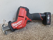 Milwaukee 12V Fuel Brushless HackZall Reciprocating saw+ 4ah battery M12 CHZ