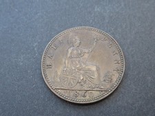 1860 Victoria Bronze Half