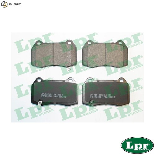 Brake pad set disc - brake,