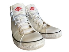 LEE COOPER MEN'S WHITE LEATHER