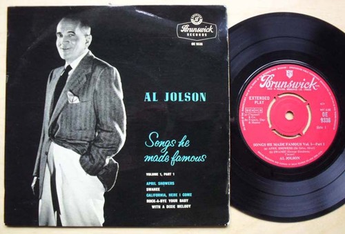 Jolson songs made - he, famous