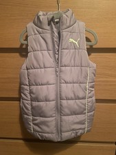 Girls Puma Lilac Gilet Body