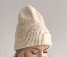 Women’s Cream Colored Beanie