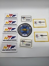 Taekwondo Patch Lot WTF ITF