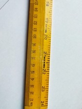 Wooden Rule  Yard Stick Ruler