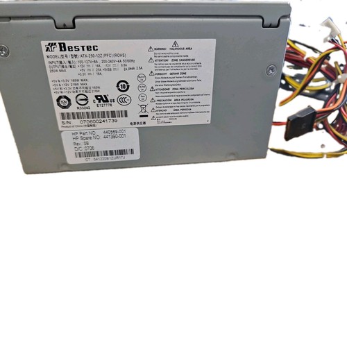 Bestec atx 250 12z - hp, psu