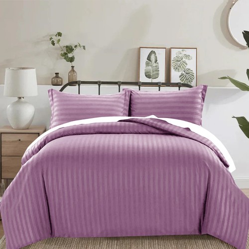Luxury duvet cover set stripe - luxury,
