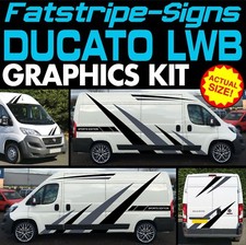to fit FIAT DUCATO L3 LWB GRAPHICS STICKERS STRIPES DECALS VAN CAMPER MOTORHOME