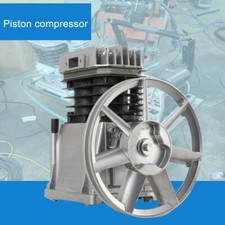 3HP Cylinder Piston Air Compressor Pump Head Filter Silencer Air Tool NPT 3/4