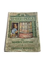 1909 Ginger & Pickles- Beatrix Potter Genuine 1st Edition See Photos