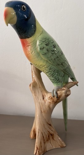 Vintage royal dux parrot - vintage, 12"