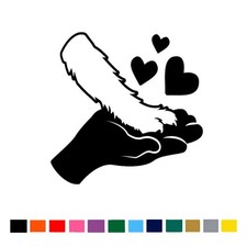 Dog & Cat Paw Print Heart