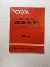 Toyota 1981 OEM Emission