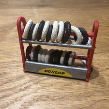 Dinky toys tyre rack - dinky,