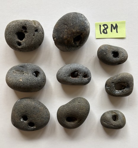 Natural hag stones - hag,