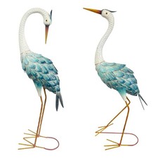 Garden Crane Statue Yard Lawn