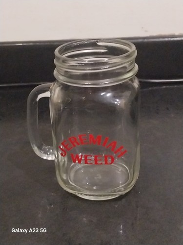 Jeremiah weed jam jar glass - jar,