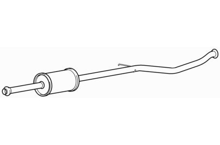 Quality centre exhaust middle - quality,