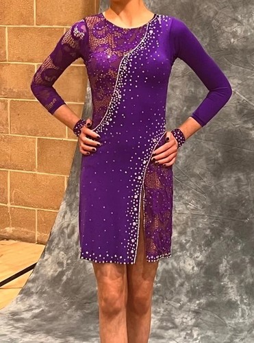 Dancewear latin dress - c,