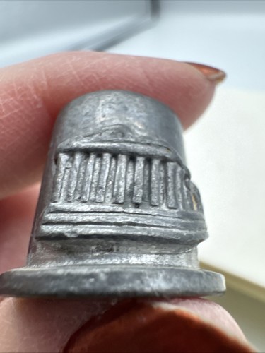 Vintage pewter roman themed - vintage,