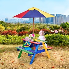 Children's Solid Wood Picnic