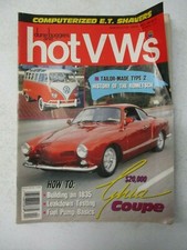 DUNE BUGGIES AND HOT VW'S MAGAZINE APRIL 1990 VINTAGE VOLKSWAGEN VAN TYPE 2