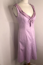 BNWT Tara Jarmon ruffle bow V