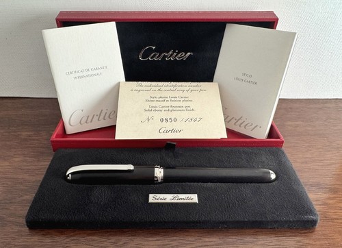 Cartier louis ebony wood - cartier,