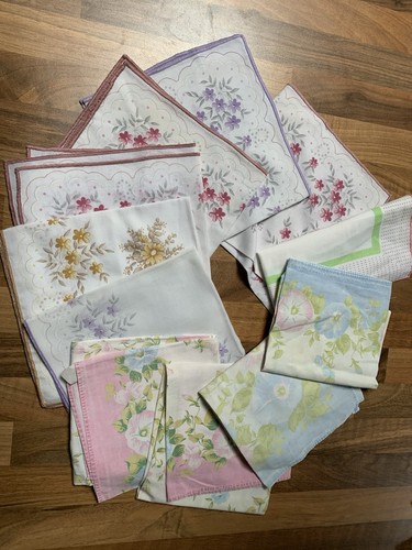 Vintage french napkins - vintage,