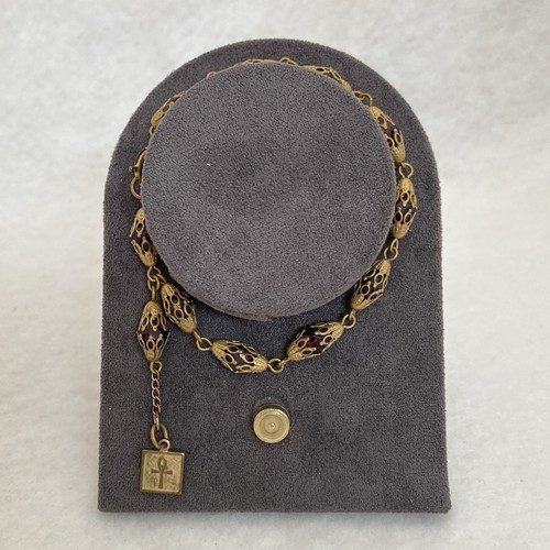 Vtg egyptian revival bracelet - revival,