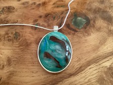 Hand Crafted Green Resin