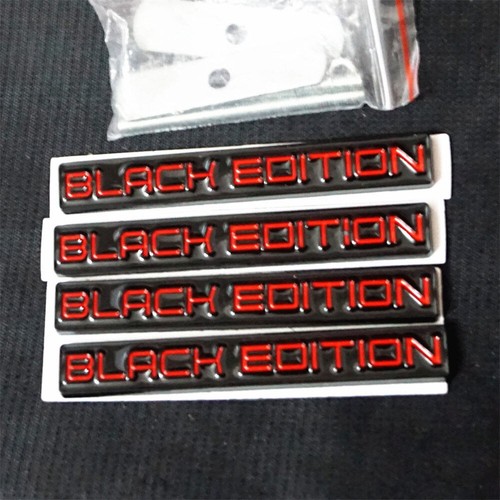 Matte red black edition metal - black,