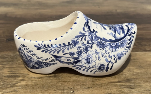 Traditional ceramic delft clog - delft,
