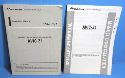 Pioneer avic hdd multimedia - avic-z1,