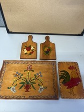 Very Old Wooden Tray Hanging