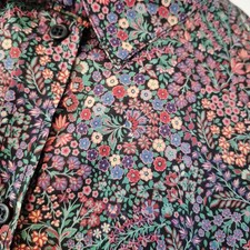 Oxford Shirt Co Liberty Marquess Garden Floral Shirt Size 18 Ditsy Print Cotton