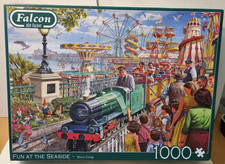 1000 piece jigsaw by Falcon     "Fun At The Seaside"