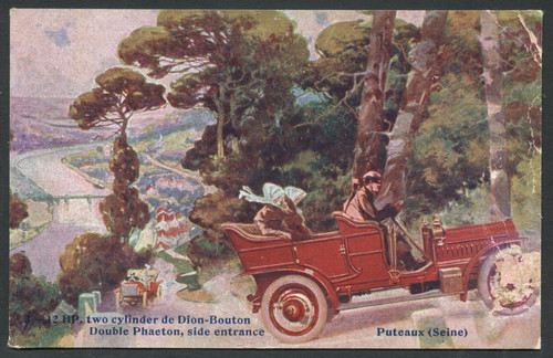 Advertising postcard puteaux - postcard,