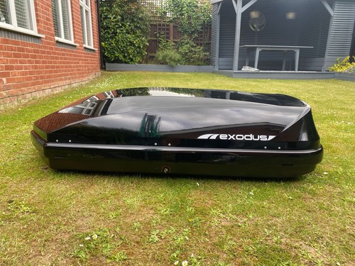 Exodus lockable roof box gloss - lockable,