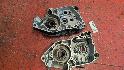 Engine block crankcase halves
