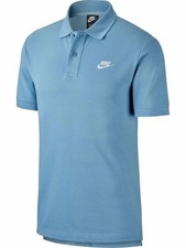 NIKE Blue Polo Shirt Men's