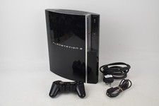 Sony PlayStation 3 PS3 Console CECK03 With Controller & Power Supply- Untested 